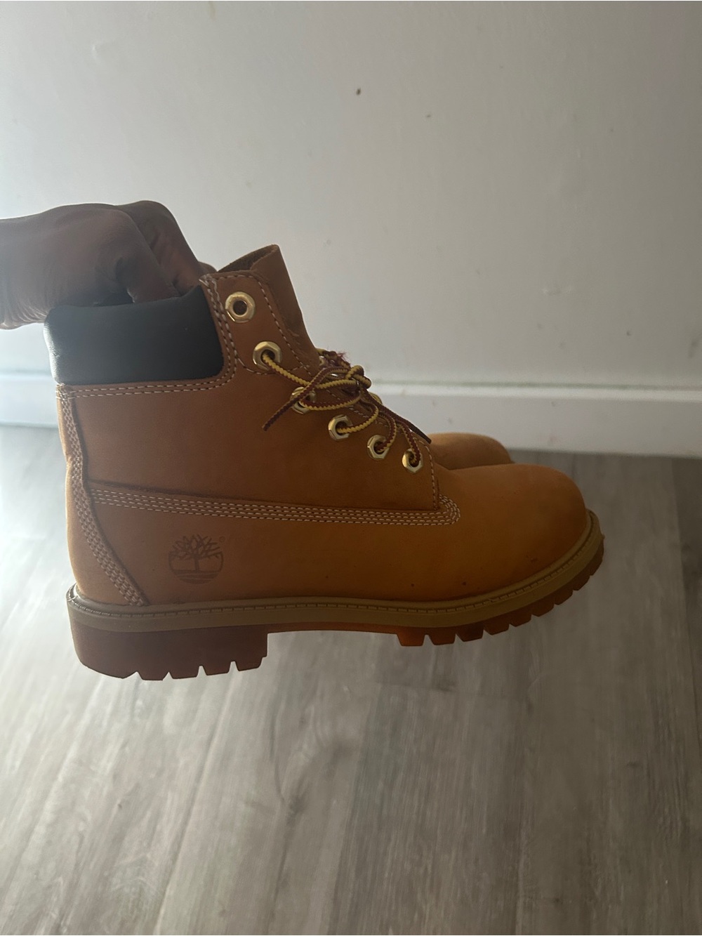 Timberland Men's Wheat Nubuck Work Boots - Classic Wheat/Tan